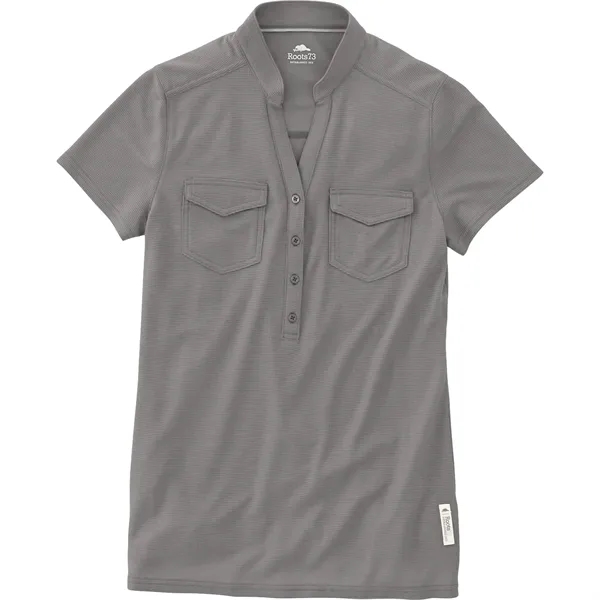 W-LUNENBURG Roots73 Short Sleeve Polo... from ASI 66887 PCNA / Trimark