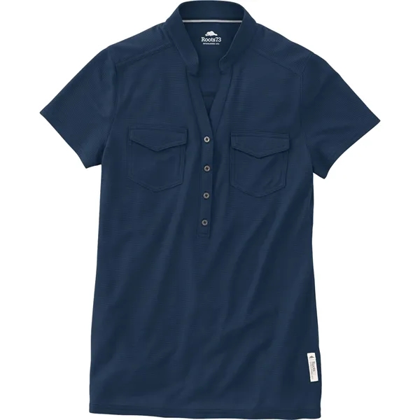 W-LUNENBURG Roots73 Short Sleeve Polo... from ASI 66887 PCNA / Trimark