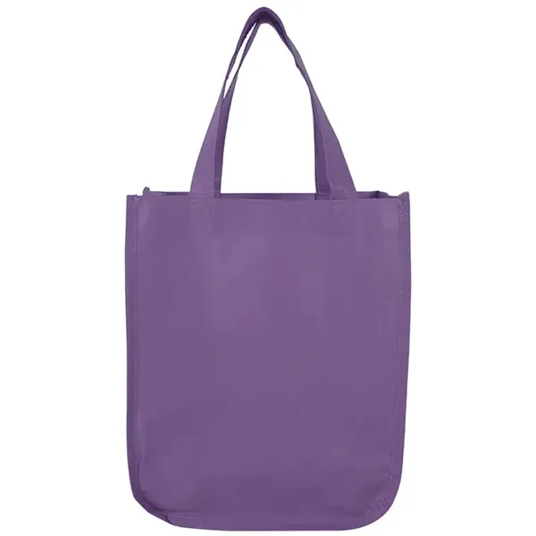 Compact matte tote with rounded bottom and long handles ideal for... from ASI 67557 LimeLight Ent