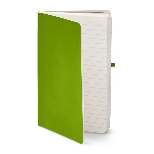 Journal with a soft cover, rounded corners, 96-lined sheets, elastic closure,... from ASI 79530 Prime Line