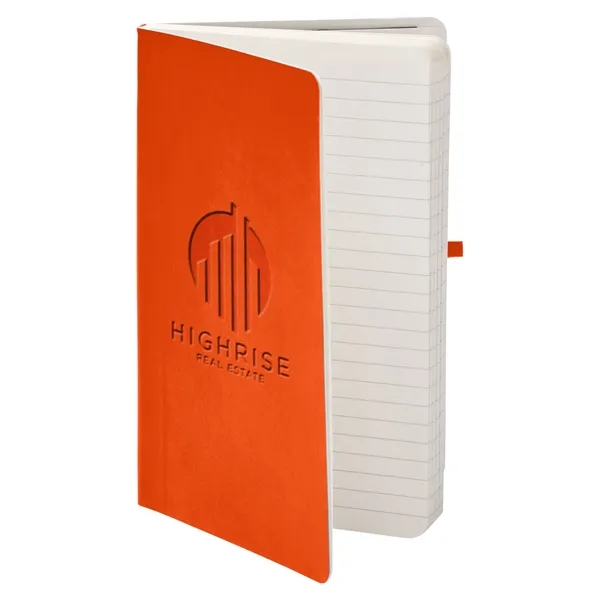 Journal with a soft cover, rounded corners, 96-lined sheets, elastic closure,... from ASI 79530 Prime Line