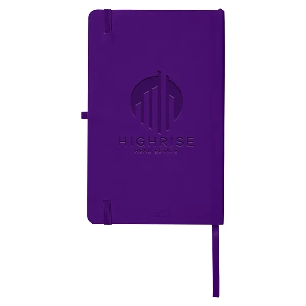 Journal with a soft cover, rounded corners, 96-lined sheets, elastic closure,... from ASI 79530 Prime Line