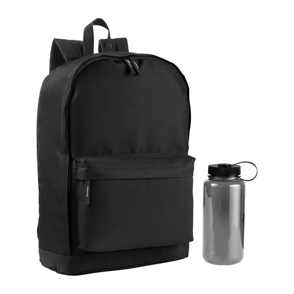 17.2" x 0.748" x 11.82" backpack with a double-zippered main compartment,... from ASI 79530 Prime Line