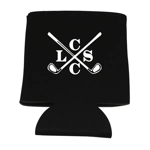 Insulating can cooler sleeve that collapsible; made of polyester foam.... from ASI 79530 Prime Line