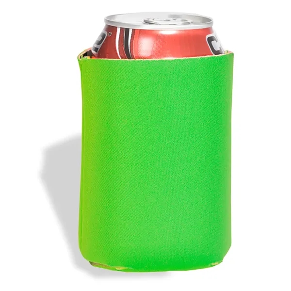 Insulating can cooler sleeve that collapsible; made of polyester foam.... from ASI 79530 Prime Line