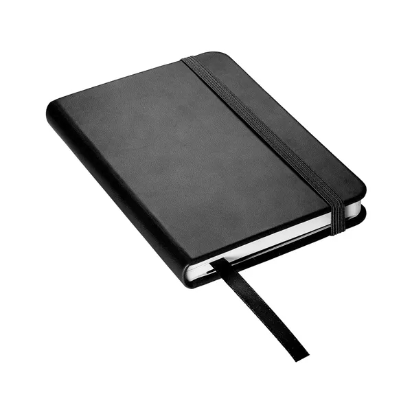 Faux leather cover journal with 80 ruled pages, elastic loop closure... from ASI 79530 Prime Line