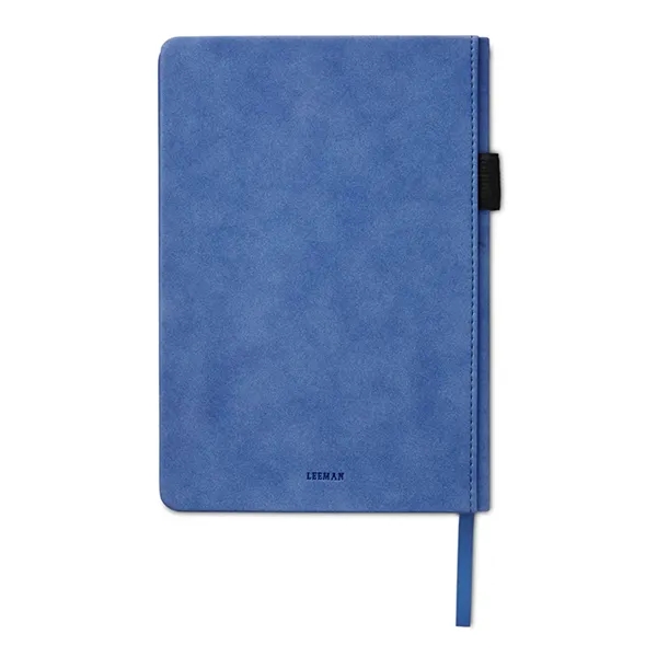 5.875" x 8.375" x 0.625" Leeman™ Nuba journal with 96 cream-colored... from ASI 79530 Prime Line