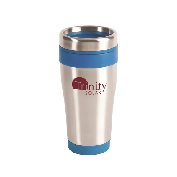 16 oz. tumbler w/ double wall insulation, stainless steel exterior, plastic... from ASI 79530 Prime Line