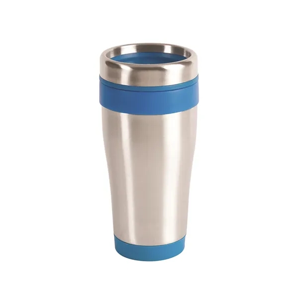 16 oz. tumbler w/ double wall insulation, stainless steel exterior, plastic... from ASI 79530 Prime Line
