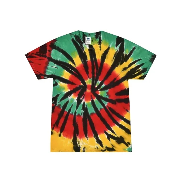 Colortone Multicolor Tie-Dyed T-Shirt... from ASI 84358 S&S Activewear
