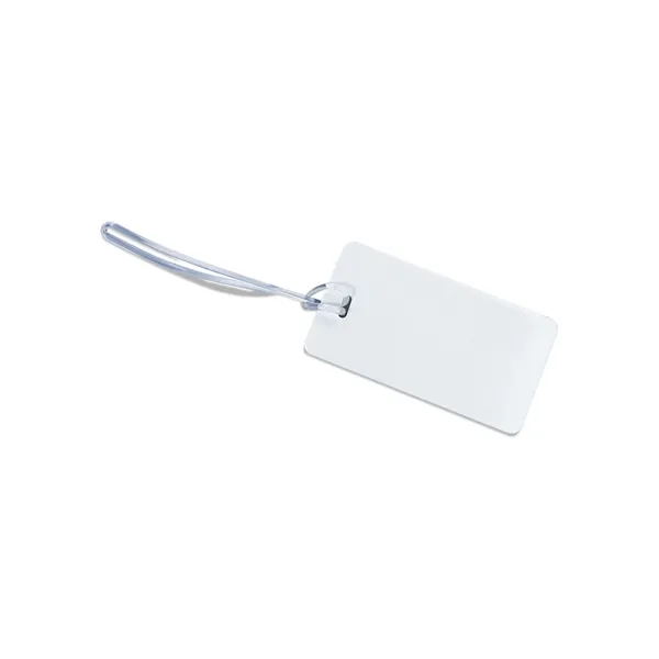 Luggage tag with super strength clear loop strap.... from ASI 79530 Prime Line
