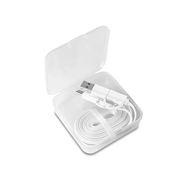 Multi-charging cable with a storage case, 2 input cables, and 3... from ASI 79530 Prime Line
