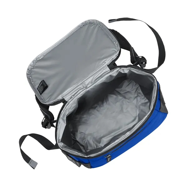 7.0" x 0.76" x 13.5" backpack cooler with two side mesh... from ASI 79530 Prime Line