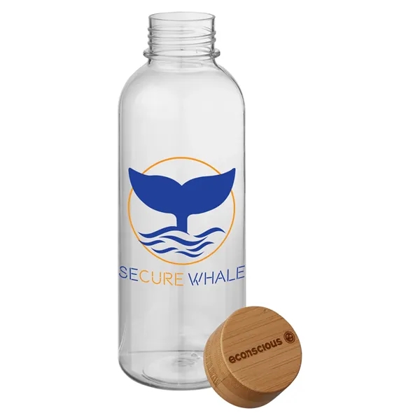 22-ounce bottle with a single wall and bamboo lid.... from ASI 79530 Prime Line