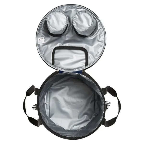 Pop-up cooler with zippered top main compartment and room for up... from ASI 79530 Prime Line