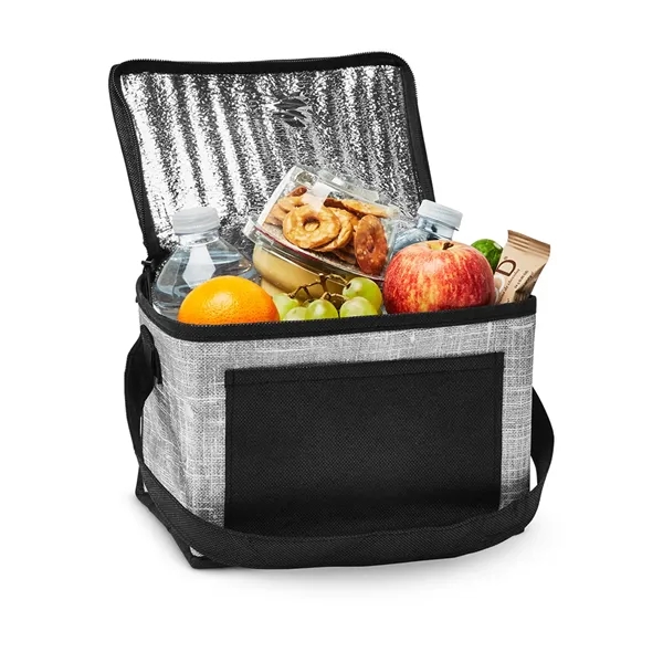 8.25" x 6.25" x 5.75" 70GSM non-woven polypropylene denim-look cooler tote... from ASI 79530 Prime Line