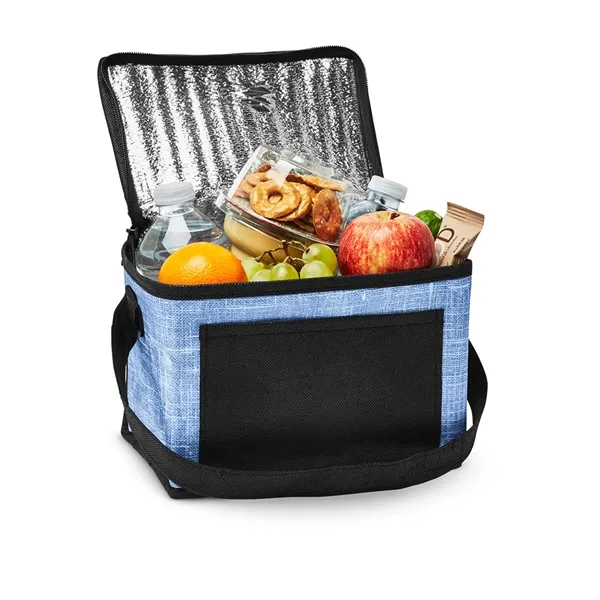 8.25" x 6.25" x 5.75" 70GSM non-woven polypropylene denim-look cooler tote... from ASI 79530 Prime Line