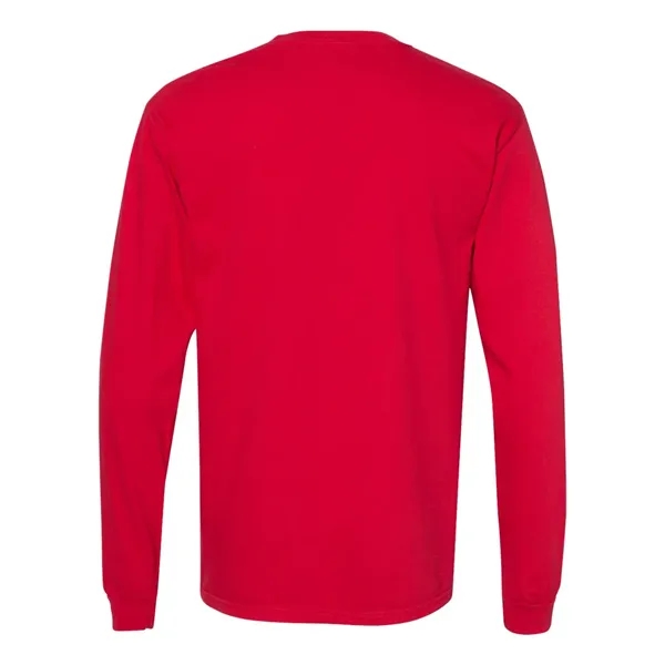 Adult long sleeve t-shirt, 6.1 oz., pre-shrunk ringspun cotton. Blank product.... from ASI 84358 S&S Activewear