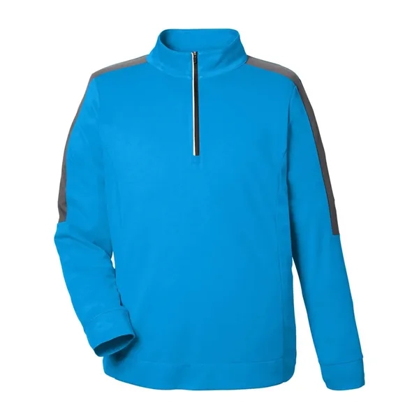 CORE365 Market Snag Protect Mesh Colorblock Quarter-Zip... from ASI 84358 S&S Activewear
