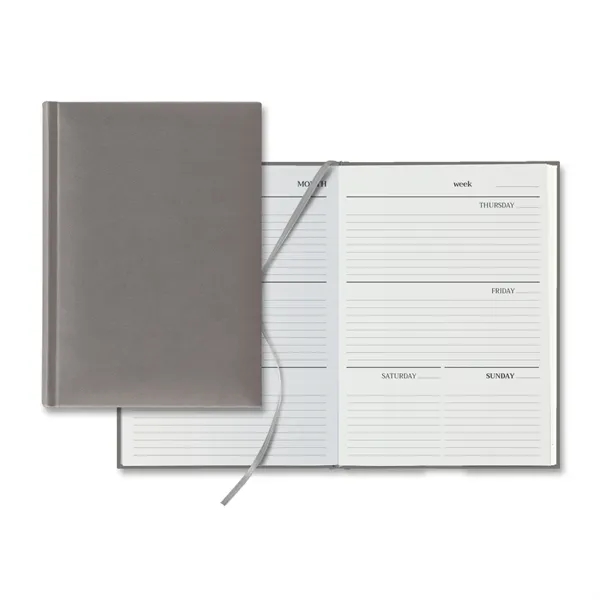 192-page perpetual weekly calendar with color cover and silver ribbon marker.... from ASI 68507 The Magnet Group / Castelli