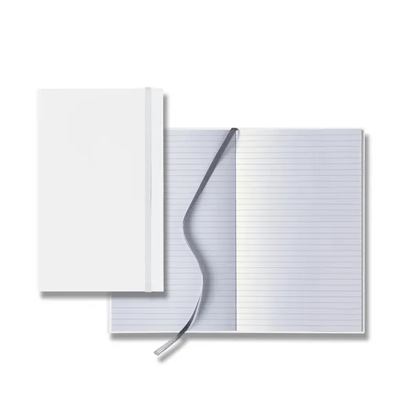 Journal with 192 lined pages, a silver ribbon bookmark and elastic... from ASI 68507 The Magnet Group / Castelli