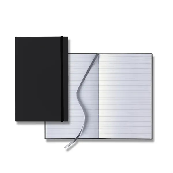 Journal with 192 lined pages, a silver ribbon bookmark and elastic... from ASI 68507 The Magnet Group / Castelli