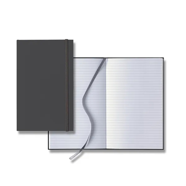 Journal with 192 lined pages, a silver ribbon bookmark and elastic... from ASI 68507 The Magnet Group / Castelli