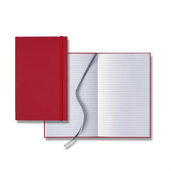 Journal with 192 lined pages, a silver ribbon bookmark and elastic... from ASI 68507 The Magnet Group / Castelli