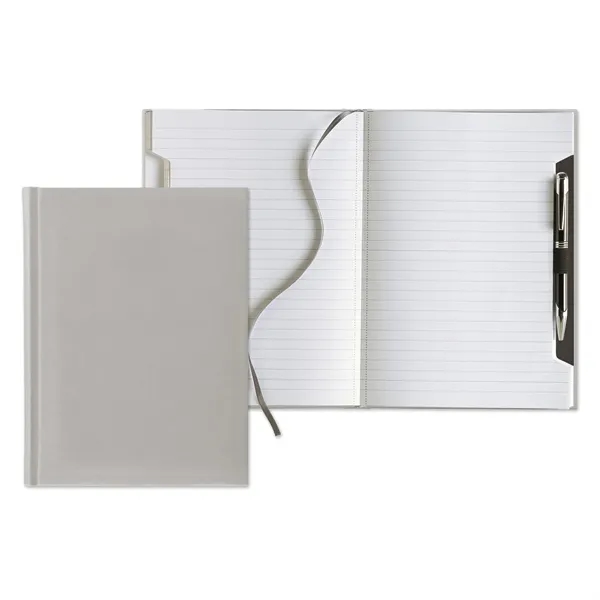 Journal with 288 gray ruled perforated pages, ribbon bookmark, pen loop,... from ASI 68507 The Magnet Group / Castelli