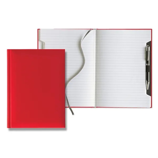 Journal with 288 gray ruled perforated pages, ribbon bookmark, pen loop,... from ASI 68507 The Magnet Group / Castelli
