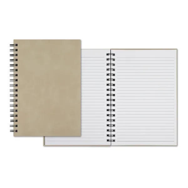 WireO Chia Grande White Lined Pg Journal... from ASI 68507 The Magnet Group / Castelli