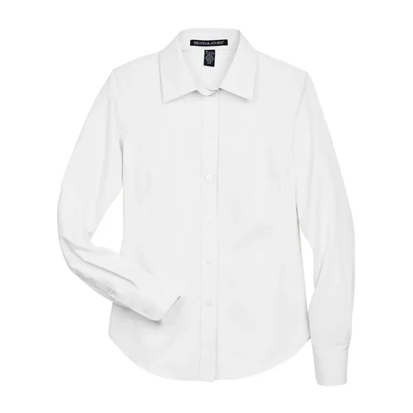 DJ Classic Women's Crown Collection® Oxford Woven Shirt... from ASI 84358 S&S Activewear