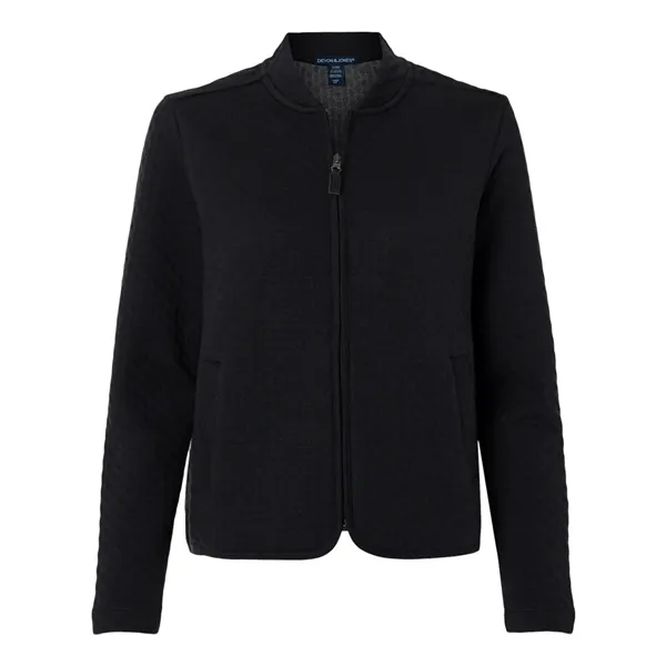 Devon & Jones Women's Berkeley Textured Full-Zip Jacket... from ASI 84358 S&S Activewear