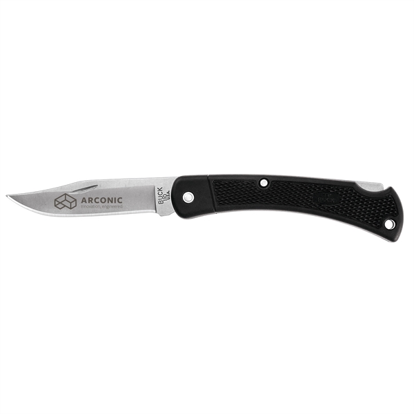 Buck folding hunter LT knife made in the USA with a... from ASI 46170 Compass Industries Inc