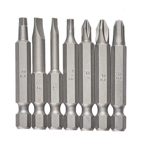 Eight-in-one multi-bit screwdriver measuring 7.5" with custom logo and color design.... from ASI 46170 Compass Industries Inc