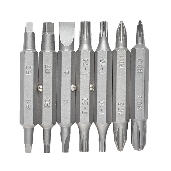 Multi-bit, 15-in-1 screwdriver  measuring 8.5" long with customizable colors and... from ASI 46170 Compass Industries Inc