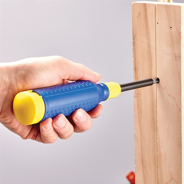 Multi-bit, 15-in-1 screwdriver  measuring 8.5" long with customizable colors and... from ASI 46170 Compass Industries Inc