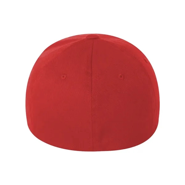 Fitted, 6-panel, mid-profile structured twill cap. Blank product.... from ASI 84358 S&S Activewear