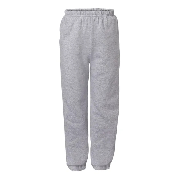 Youth 8.0 oz., 50% cotton / 50% polyester sweat pants. Blank... from ASI 84358 S&S Activewear