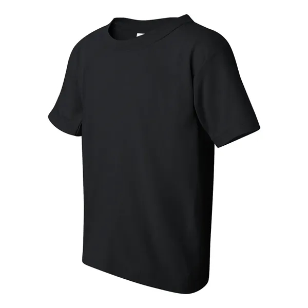 Youth 5.3 oz pre-shrunk, 100% heavy cotton t-shirt. Blank product.... from ASI 84358 S&S Activewear