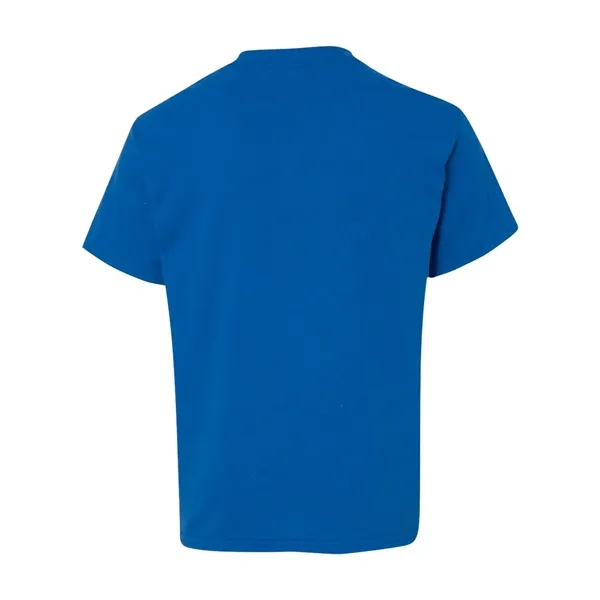 Youth 5.3 oz pre-shrunk, 100% heavy cotton t-shirt. Blank product.... from ASI 84358 S&S Activewear