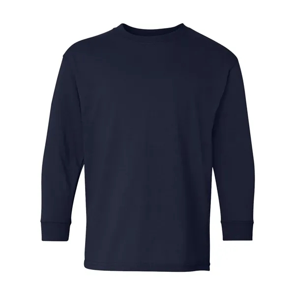 Youth 5.3 oz pre-shrunk, 100% heavy cotton t-shirt. Blank product.... from ASI 84358 S&S Activewear