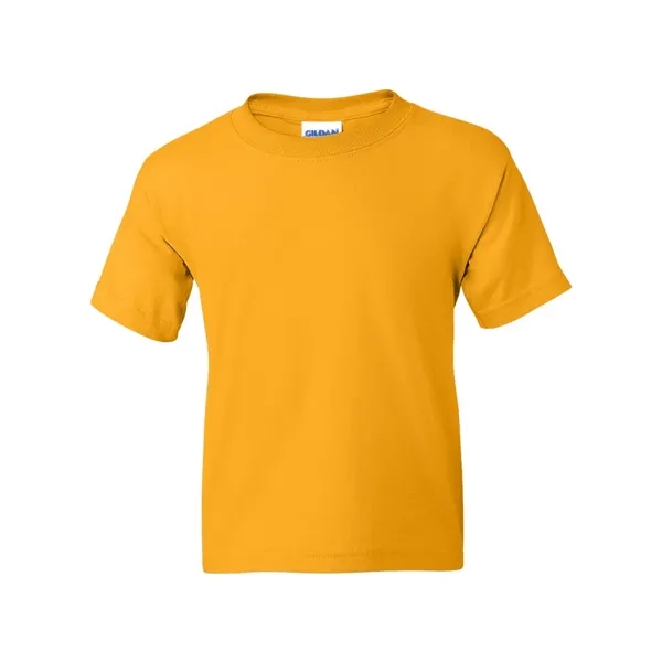Youth 5.6 oz preshrunk 50% polyester / 50% cotton t-shirt. Blank... from ASI 84358 S&S Activewear