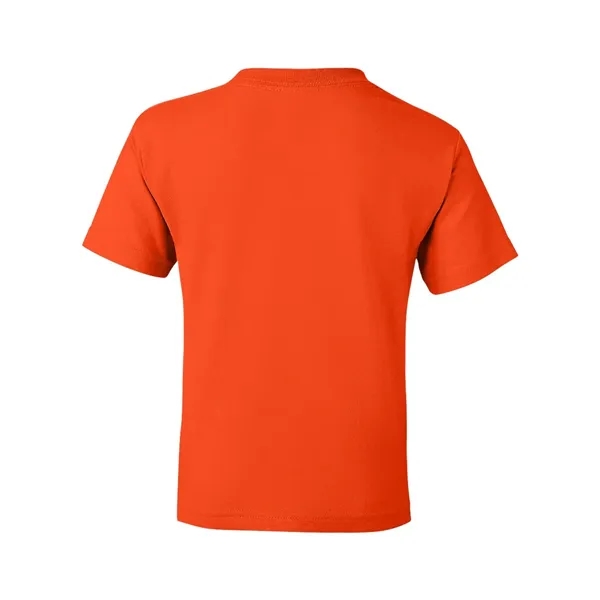 Youth 5.6 oz preshrunk 50% polyester / 50% cotton t-shirt. Blank... from ASI 84358 S&S Activewear