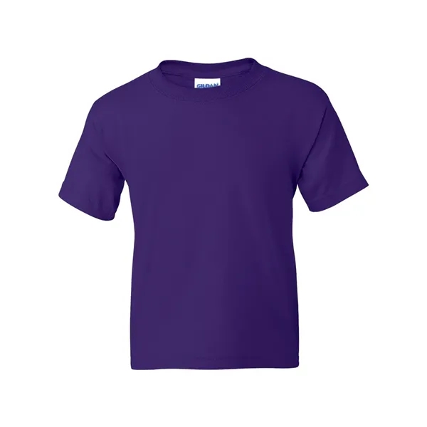 Youth 5.6 oz preshrunk 50% polyester / 50% cotton t-shirt. Blank... from ASI 84358 S&S Activewear