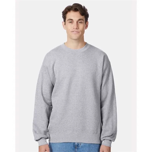 Crew neck sweatshirt made of extra-heavyweight cotton/polyester and low-pill, high-stitch density... from ASI 84358 S&S Activewear