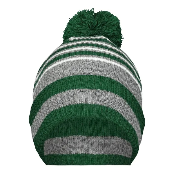 Holloway 8 1/2" Spirit Pom Beanie... from ASI 84358 S&S Activewear