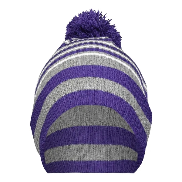 Holloway 8 1/2" Spirit Pom Beanie... from ASI 84358 S&S Activewear