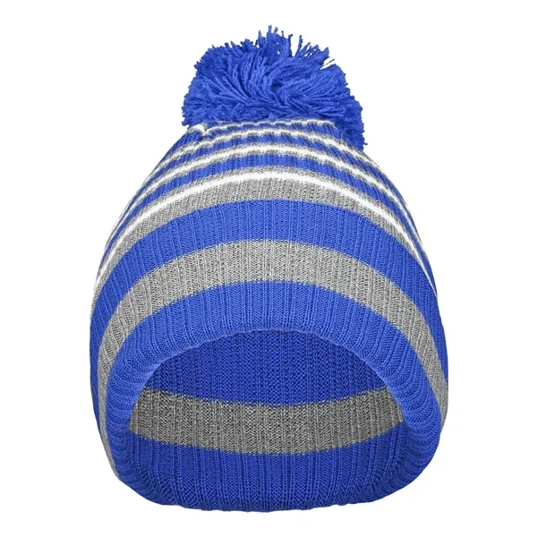 Holloway 8 1/2" Spirit Pom Beanie... from ASI 84358 S&S Activewear