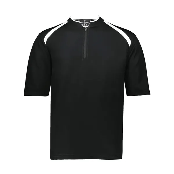 Holloway Youth Clubhouse Short Sleeve Quarter-Zip Pullover... from ASI 84358 S&S Activewear
